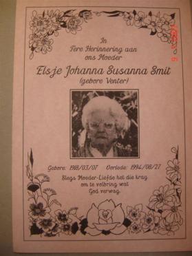 SMIT-Elsje-Johanna-Susanna-nee-Venter-1918-1994-F
