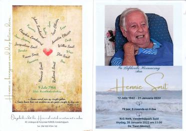 SMIT-Hendrik-Zarlus-Nn-Hennie-1942-2022-M