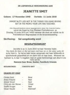SMIT-Jeanette-1940-2010-F
