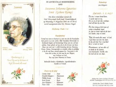 SMIT-Johanna-Susanna-Ignatius-nee-Kemp-1925-2005-F