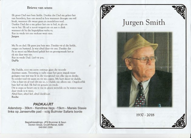 SMITH-Jurgen-Hendrik-Johannes-Nn-Jurgen-1937-2018-M_1