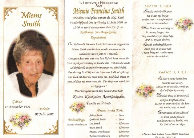 SMITH-Miemie-Francina-1921-2008