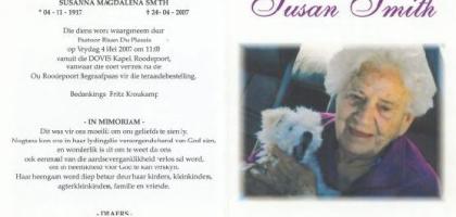 SMITH-Susanna-Magdalena-Nn-Susan-1917-2007-F