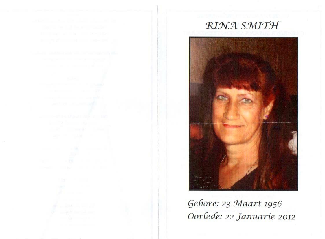 SMITH.STEENEKAMP-Catharina-Susana-Nn-Rina-1956-2012-F_1 naam