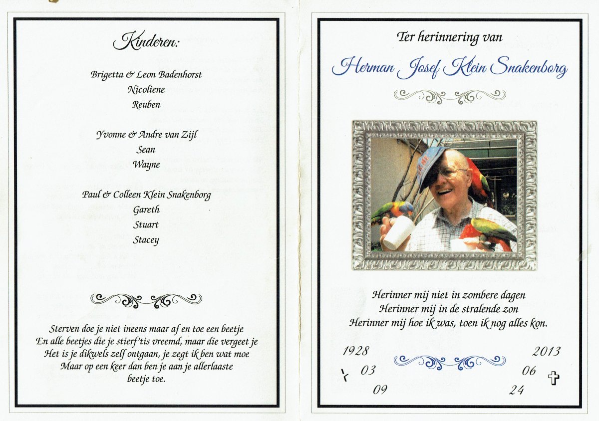 SNAKENBORG-Herman-Josef-Klein-1928-2013-M_1