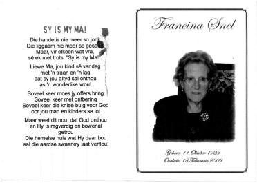 SNEL-Francina-1925-2009-F