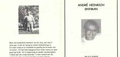 SNYMAN-André-Heinrich-1937-1999-M