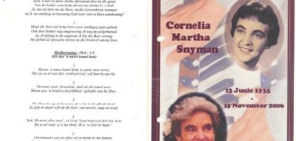 SNYMAN-Cornelia-Martha-née-Cronjé-1935-2006-F