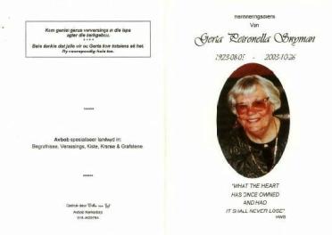 SNYMAN-Gerta-Petronella-1923-2003-F