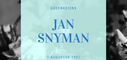SNYMAN-Jan-1957-2022-M