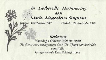 SNYMAN-Maria-Magdalena-Nn-TantMarietjie.OumaMarietjie-nee-Venter-1907-1999-F_98