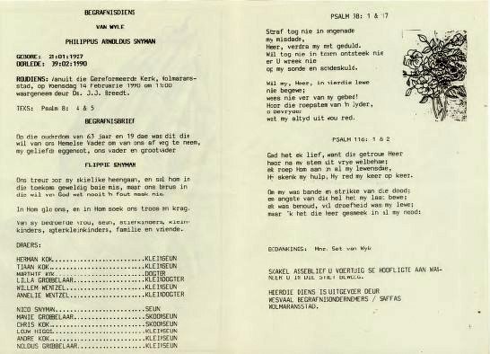 SNYMAN-Philippus-Arnoldus-Nn-Flippie-1927-1990-M_1