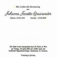 SPAARWATER-Johanna-Janette-1924-2000-F_1