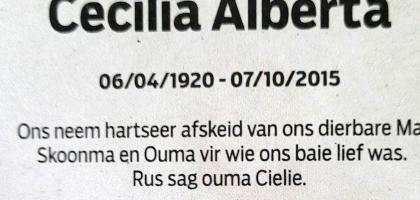 SPIES-Cecilia-Alberta-Nn-Cielie-1920-2015-F