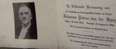 SPUY-VAN-DER-Johannes-Petrus-1876-1961-M
