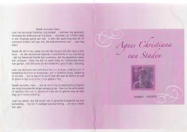 STADEN-VAN-Agnes-Christina-1981-2005-F