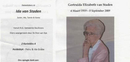 STADEN-VAN-Gertruida-Elizabeth-1919-2009