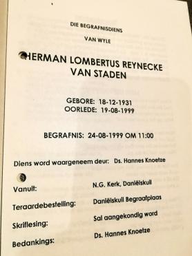 STADEN-VAN-Herman-Lombertus-Reynecke-1931-1999-M