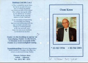 STADEN-VAN-Jacobus-Marthinus-Christoffel-Nn-OomKoos-1936-2001-M