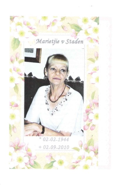 STADEN, Maria Catharina Magdalena van 1947-2010_01
