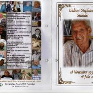 STANDER, Gideon Stephanus 1939-2016 _1