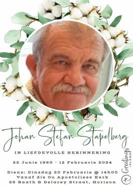 STAPELBERG-Johan-Stefan-1960-2024-M