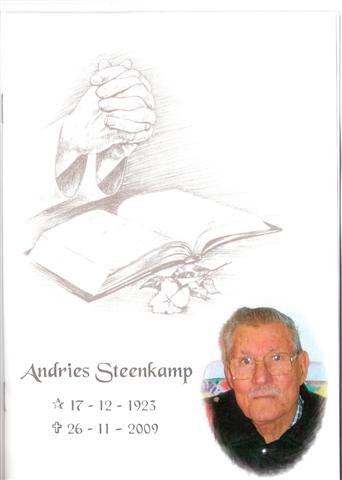 STEENKAMP, Andries Albertus 1923-2009_1