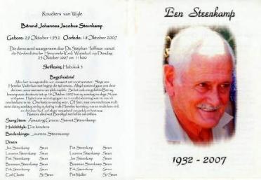 STEENKAMP-Barend-Johannes-Jacobus-Nn-Ben-1932-2007-M