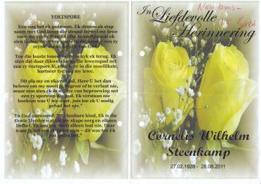 STEENKAMP-Cornelis-Wilhelm-Nn-Neels-1928-2011-M_1