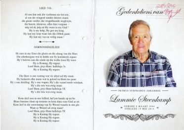 STEENKAMP-Petrus-Stephanus-Johannes-Nn-Lammie-1944-2014-M_1