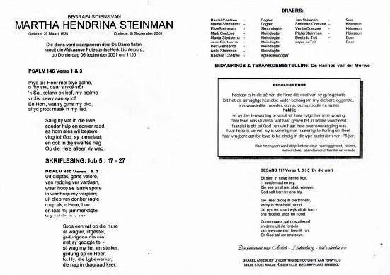 STEINMAN-Martha-Hendrina-Nn-Makkie-1928-2001-F_1