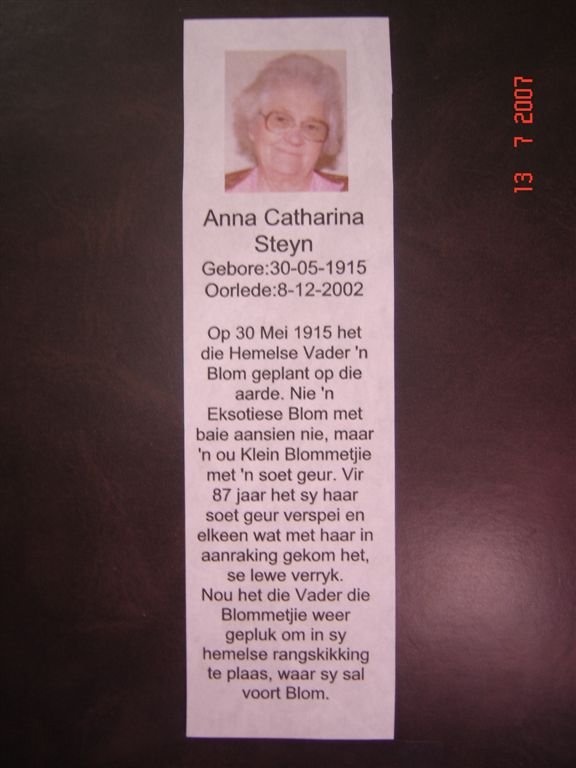 STEYN-Anna-Catharina-1915-2002-F_1