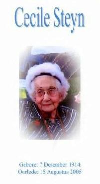STEYN-Cecile-1914-2005-F_99