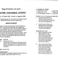 STEYN Hester Johanna 1932-1999_2