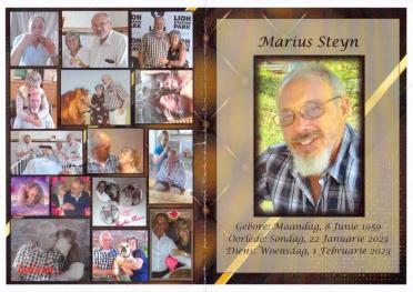 STEYN-Marius-1959-2023-M