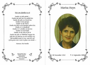STEYN-Mariza-1943-2009-F