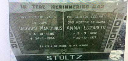 STOLTZ-Jacobus-Marthinus-1896-1984-M