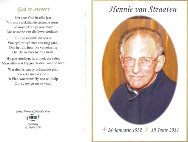 STRAATEN, Hendrik Stephanus Pretorius van 1932-2011_1