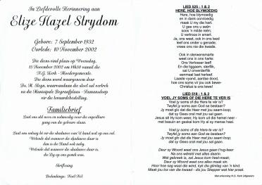 STRYDOM-Elize-Hazel-1932-2002-F