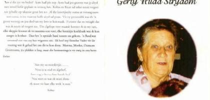 STRYDOM-Gerty-Hilda-1928-2006-F