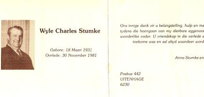 STUMKE-Charles-1931-1981