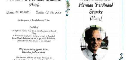 STUMKE-Herman-Ferdinand-1933-2005