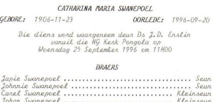 SWANEPOEL-Catharina-Maria-1906-1996