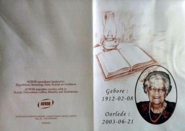 SWART-Christina-Johanna-Nn-Tienie-née-Cordier-1912-2003-F