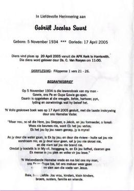 SWART-Gabriël-Jacobus-Nn-Gawie.OupaGawie-1934-2005-M-2