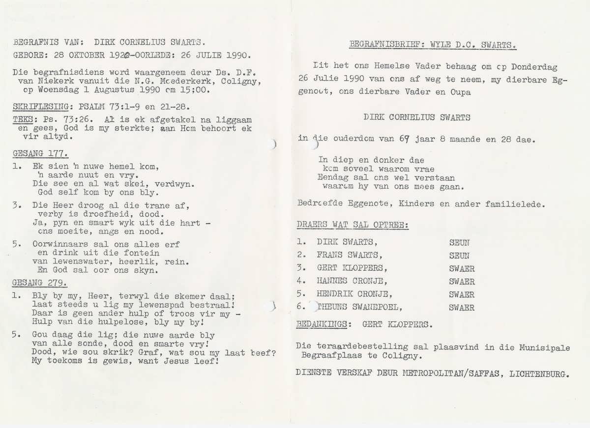 SWARTS-Dirk-Cornelius-1920-1990-M_1