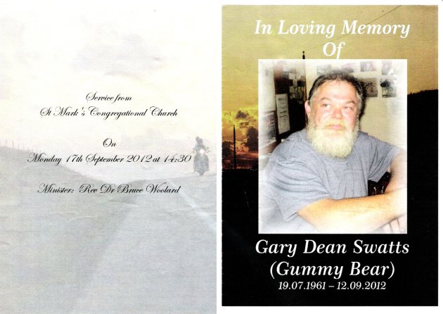 SWATTS, Gary Dean 1961-2012
