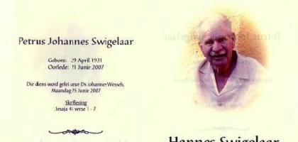 SWIEGERS-Petrus-Johannes-Nn-Hannes-1931-2007-M