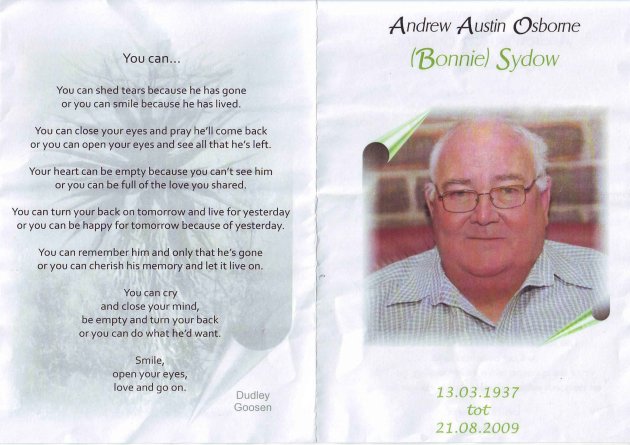 SYDOW, Andrew Austin Osborne 1937-2009_1