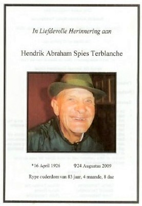 TERBLANCHE-Hendrik-Abraham-Spies-1926-2009-M_99